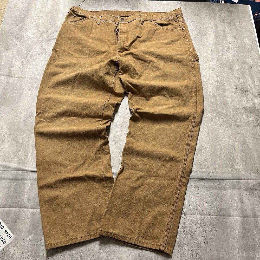 Dickies Carpenter Red-Tab Straight-Fit Denim Workwear Pants Jeans (Size 44x32)